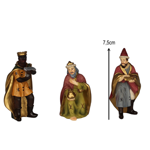 Ensemble de figurines de la Nativité persane ZICOM Eilat en polyrésine, figurines et jouets de Noël, environ. Modèle 99999-44101100301, 8 cm, 11 pièces - Product Image 3