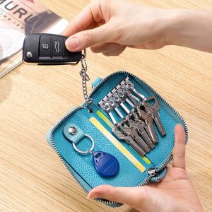 Bolsa para llaves universal de cuero PU multifuncional para coche y hogar - Product Image 5