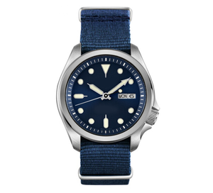 NH35-reloj mecánico automático de acero inoxidable para hombre, reloj de pulsera personalizado de lujo Simple a la moda, <span class=keywords><strong>precio</strong></span> barato, 8215 - Product Image 2