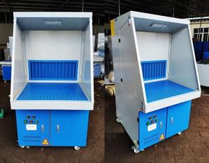 Nouvelle cabine de peinture industrielle à aspiration inférieure, <span class=keywords><strong>table</strong></span> de polissage, machine à aspirer la poussière, <span class=keywords><strong>table</strong></span> de soudage et de meulage, filtre 99,99% - Product Image 5