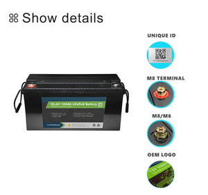 Baterías de iones de litio LITHTECH de 150 Ah para coche, caja solar de 100 A, baterías marinas de 300 Ah, batería de paso de 24 V, litio de 24 V, 400 Ah - Product Image 2