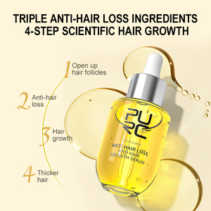 Sérum de traitement anti-chute de cheveux à étiquette privée, sérum de repousse des cheveux, huile de croissance des cheveux, huile de croissance des cheveux naturelle et biologique - Product Image 3