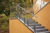 Vente du répertoire d'usine GB, balustrade en verre rond carré, balustrade de balcon, spigot 304 316 en acier inoxydable, Spigot en verre