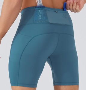 <span class=keywords><strong>Pantaloncini</strong></span> Sportivi da Uomo con Logo Personalizzato, Shorts a Compressione in Nylon Spandex, Leggings Attivi a Mezza Lunghezza ad Asciugatura Rapida per Corsa - Product Image 1