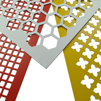 Tôle perforée en acier inoxydable, maille métallique micro-perforée, écran de protection en maille