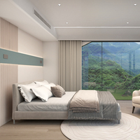 Casa Prefabbricata di Lusso M7 in Alluminio, Casa Modulare Espandibile per Resort Balneari e Siti di Glamping Commerciale