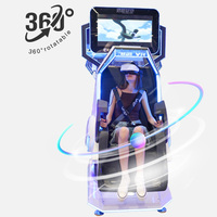 Equipo de Realidad Virtual Extrema Longcheng, Silla VR con Rotación de 360 Grados, Realidad Virtual Inmersiva, Cine 9D VR 360