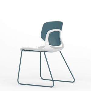 Anji kehong – chaises de salle à manger modernes empilables de style nordique, café de loisirs pour restaurant - Product Image 5