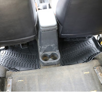 Accessoires de voiture, tapis de pied de voiture, doublure de cargaison, adapté pour Jeep Wrangler TJ 1997-2006