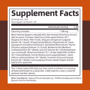 Tintura de 20 en 1 de Nuez Negra y Ajenjo con Clavo, Semilla de Calabaza, Ajo, Orégano y Berberina para la Limpieza Intestinal y la Salud Digestiva - Product Image 2