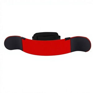Ceinture de soutien pectoral en néoprène respirante pour homme, idéale pour la gym et le fitness, compression, noir - Product Image 5