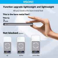 Banque d'alimentation Qi2 10000 mAh Chargeur sans fil magnétique Banque d'alimentation pour iPhone Portable 10000 mAh Batterie externe Téléphone Charge rapide