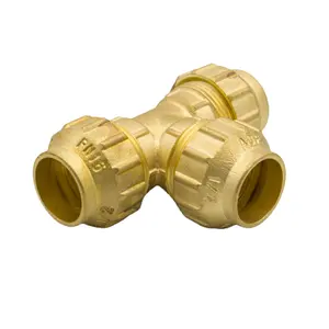 compression tube fittings china brass 16mm pe pipe fitting equal reducing tee