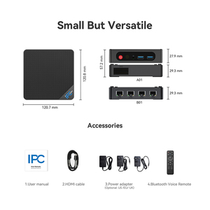 <span class=keywords><strong>Beelink</strong></span> IPC-R RK3588 8G 64G <span class=keywords><strong>Android</strong></span> 12 TV BOX DDR4 2.4G/5G WIFI B-T ATV Control Remoto por Voz Smart Set Top Box Actualización OTA Reproductor Multimedia - Product Image 3