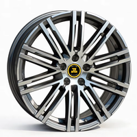 Jantes en alliage forgé monobloc JZ Factory Direct 19 21 22 24 pouces 5x114.3 5x120 5x112 chromées pour voitures particulières 718 991 992