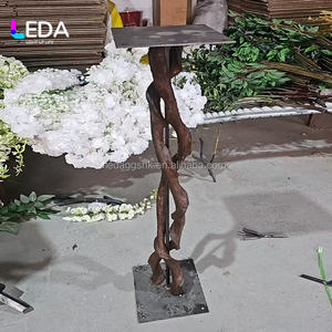 LEDA Nouveauté : Support Tronc d'Arbre pour Composition Florale de Centre de Table de Mariage, Boule de Fleurs pour Décoration d'Événements – Vente Directe Usine - Product Image 5