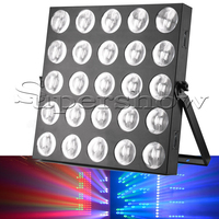 Projecteur de lumière de scène, Machine professionnelle à matrice LED DMX 10w RGBW 4 en 1 5x5