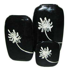 Vase en bambou tourné écologique en laque naturelle pour la décoration de la maison VASE EN BAMBOU LAQUE NATURELLE - Product Image 4