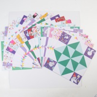 DIY Girls Origami Craft Kit-Puzzle d'art en papier créatif pour l'esprit-Stimuler l'amusement fait à la main