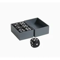 Dés magiques Miracle Dice 7, dés en plastique noir avec fonction d'effacement pour la magie de close-up, le mentalisme, accessoire pour magicien