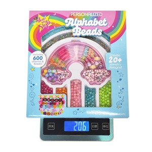 2026 Jouets perlés pour enfants, Kit de perles en vrac DIY fait main, pour bracelets de filles, jouet éducatif, collier perlé à la main - Product Image 6