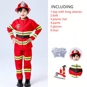 Disfraz de <span class=keywords><strong>Bombero</strong></span> para Niños, Uniforme de <span class=keywords><strong>Bombero</strong></span> <span class=keywords><strong>Sam</strong></span> de Películas y Televisión, Traje de Cosplay para Halloween - Product Image 3