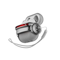 Étui de style jeu mecha cool pour Airpods Series, coque de protection rigide 3D futuriste pour écouteurs sans fil