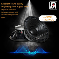 Amplificateur passif professionnel RGF-15 de 1000 W avec un boîtier en bois de 15 pouces, adapté aux enceintes stéréo 8 ohms