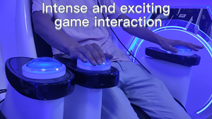 เก้าอี้เคลื่อนไหวสำหรับโรงภาพยนตร์9D กลางแจ้งในบ้าน<span class=keywords><strong>2022</strong></span> 3D 5D 4D 7D จำลองด้วย4ที่นั่งสำหรับสวนสนุกและประสบการณ์รถไฟเหาะ - Product Image 6