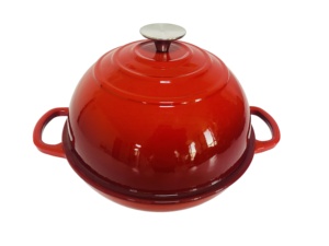 Plat de cuisson multifonction pour four hollandais <span class=keywords><strong>en</strong></span> <span class=keywords><strong>fonte</strong></span> émaillée de 10 pouces pour le pain et le four - Product Image 4