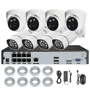 5MP 8CH 2023 yeni POE NVR kiti güvenlik ip kamera sistemi cctv POE kameralar güvenlik sistemi seti