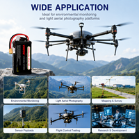 Penjualan Pabrik Baterai Drone Kapasitas Besar 12000mAh 47.4V 10C Siklus Panjang Daya Tahan Lama Baterai Lipo Bersertifikasi CE