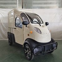 Petit camion électrique à quatre roues à énergie nouvelle économique et facile à utiliser, fourgonnettes à grande puissance pour l'Europe