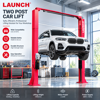 Pont élévateur hydraulique à deux colonnes LAUNCH TLT240SC 4T avec déverrouillage à un point pour garage et atelier, certifié CE
