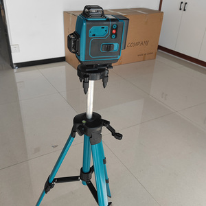 Outils de cloison sèche à ligne croisée rotative à 360°, <span class=keywords><strong>niveau</strong></span> <span class=keywords><strong>laser</strong></span> à lumière verte 16, pour alimentation industrielle, nivellement DIY avec une distance de travail de 50 m - Product Image 1