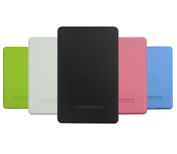 2.5-inch USB 2.0 serial port SATA external portable hard drive enclosure without tools for installation