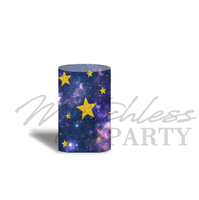 Support de toile de fond rond en métal, tissu imprimé personnalisé, fond circulaire pour mariage, fête, photomaton, décoration, cadre d'affichage