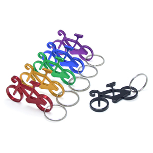 Outil de <span class=keywords><strong>porte</strong></span>-clés multi-usages pour vélo, ouvre-bouteille, <span class=keywords><strong>porte</strong></span>-clés, accessoires de cuisine, ouvre-bouteille en aluminium pour vélo - Product Image 1