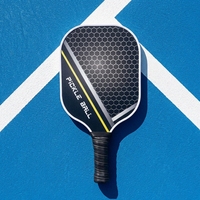 Pala de Pickleball Profesional de Fibra de Vidrio para Entrenamiento de Principiantes, Juego Recreativo, Logotipo Personalizado, Venta al Por Mayor