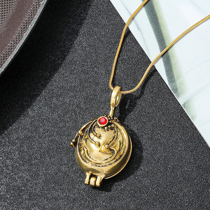 Collar Vintage de Cristal de Elena <span class=keywords><strong>Gilbert</strong></span> de la Serie The Vampire Diaries, Anillo de la Película para Fans - Product Image 3