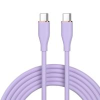 Cable de Datos Blindado Tipo-C 5A 10G 100W de Alta Calidad OEM/ODM, Carga Súper Rápida, Revestimiento de PVC Niquelado, CE, ROHS, FCC, para Computadora