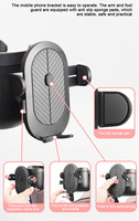 JXB Poussette de voyage multifonction de haute qualité pour bébé 2 1 Porte-gobelet Support de téléphone Tapis en silicone Universel Coupe Activité Jeu Gear