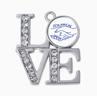 Colgante de Aleación Personalizado de Alta Calidad, Colgante Zeta Amicae, Accesorio que se Puede Combinar con Collar y Pulsera, Colgante Decorativo