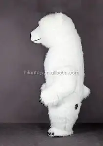 Funtoys CE Inflável Panda Urso Polar Do Traje Da Mascote Para O Partido