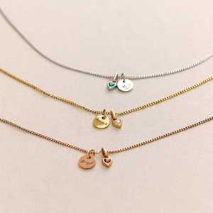 Trendy Dierenriem Geboortesteen Roestvrij Staal Hanger Kleurrijke Zirkoon 18K Vergulde Bedels Voor Ketting Armband Sieraden Maken - Product Image 4