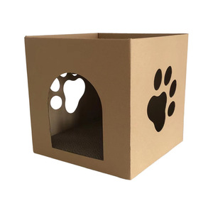 Rascador para Gatos de Doble Capa, Juguete de Cartón Resistente para Gatos de Interior - Product Image 4
