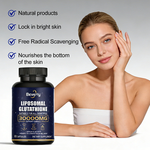 Cápsulas de Glutatión Liposomal de 30000 mg, Suplemento Antioxidante con Colágeno para Aclarar la Piel, Antienvejecimiento y Apoyo Inmunológico - Product Image 3