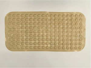 Tapis <span class=keywords><strong>de</strong></span> bain antidérapant YIJU OEM/ODM en PVC transparent extra long pour baignoire et douche, lavable, avec ventouses et trous <span class=keywords><strong>de</strong></span> drainage - Product Image 6