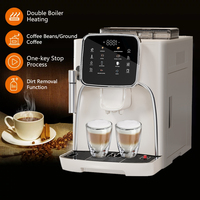 Machine à café expresso professionnelle électrique à commande manuelle avec système de brassage, vente en gros d'usine