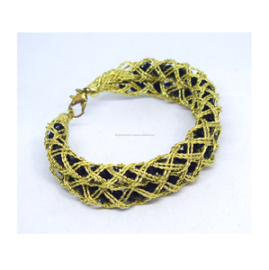 2024 Chinese New Year Men's Gold Jewelry Chain Brass Party Dress <b>rainbow</b> copper bangle Halloween Costumes Jewelry - Product Image 1